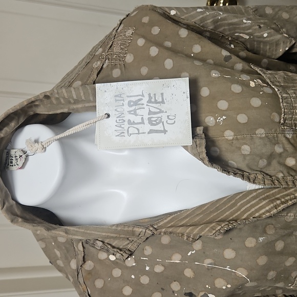 Magnolia Pearl Tan Polka Dot Jacket - Picture 6 of 14